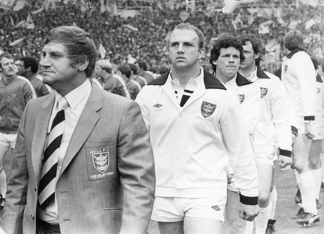 Arthur Bunting leads Hull FC out at Wembley