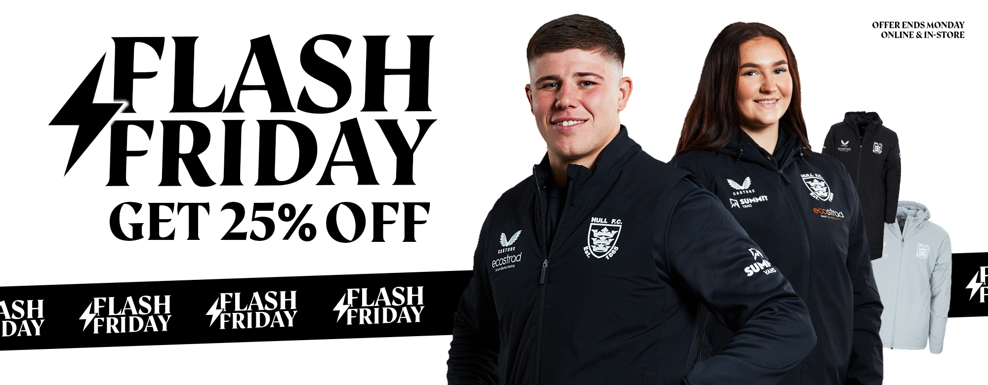 Flash Friday: 25% Off Selected Coats, Gilets & Jackets